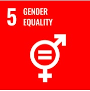 red icon for sdg 5