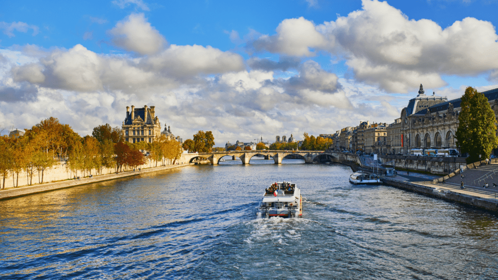 The cleaning of the River Seine was a priority for the Olympic Games