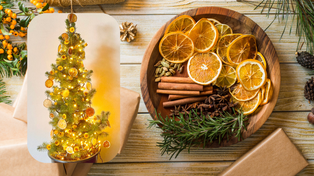 Foraged Christmas decorations is the ultimate way to sustainably change the look of your Christmas tree every year. 